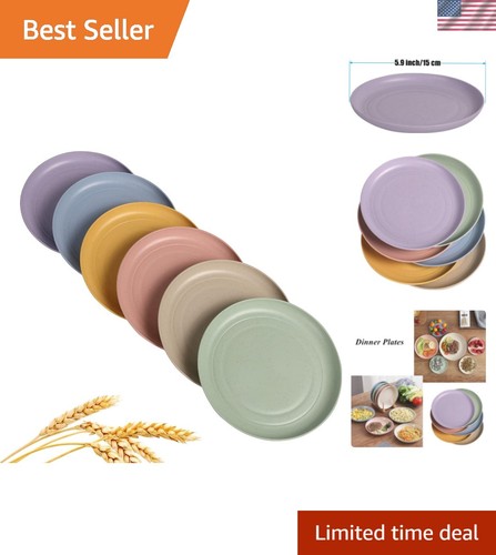 Wheat straw plates - plates, lightweight