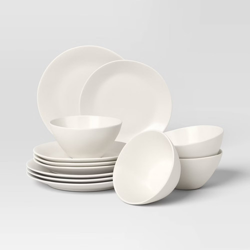 12pc stoneware aralia - stoneware,