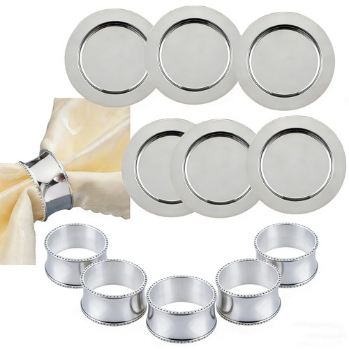 Sets silver stainless steel - 6,