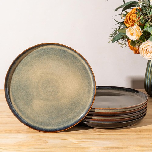 Theterra ceramic dinner plates - ceramic,