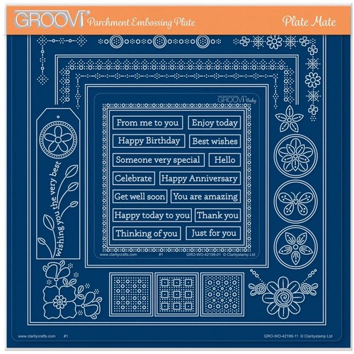 Clarity stamps groovi tina - stamps,