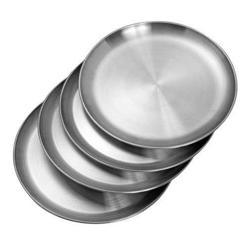 Stainless steel plates inch - plates,