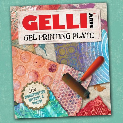 Gelli arts gell - gelli, druckplatte