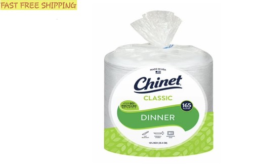 Chinet classic white - white, 10-3/8"