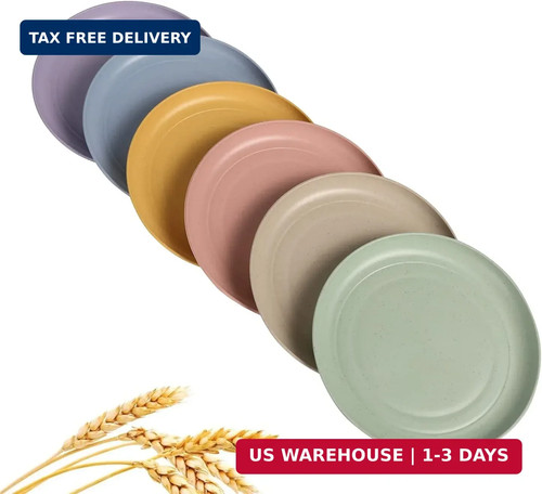 Wheat straw plates - straw, lightweight