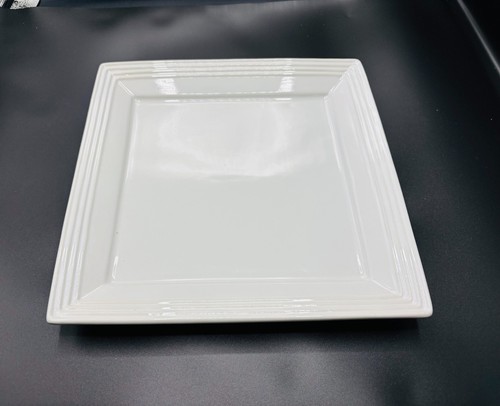 White ceramic rectangular - white,