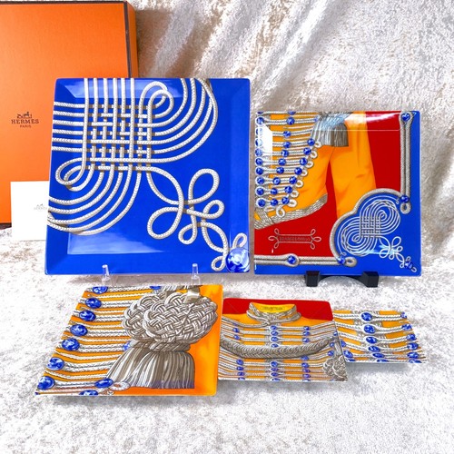 Hermes eckige teller - hermes,