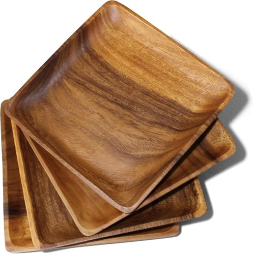 Acacia wood square - acacia,