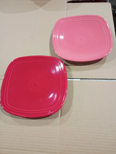 Fiestaware square salad plates - square,