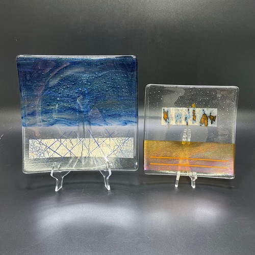 Hawthorne fused glass art - fused,