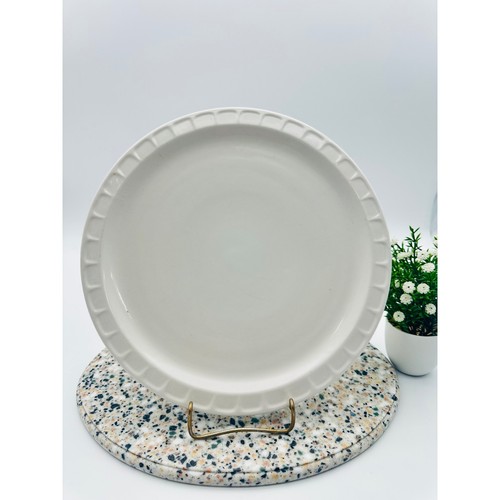 Ceramic large serving plate - ceramic, or